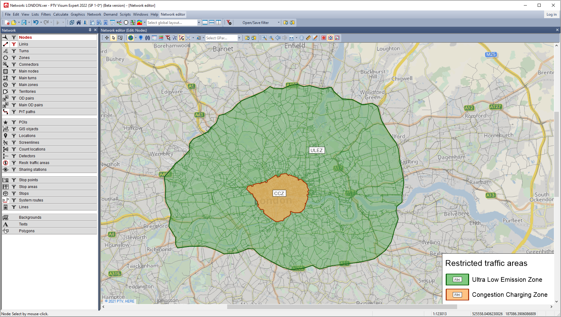 London Restricted Area