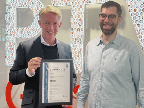 Christian U. Haas and Alexander Müller from PTV Group