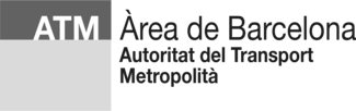 ATM Autoritat del Transport Metropolità de Barcelona Logo bw